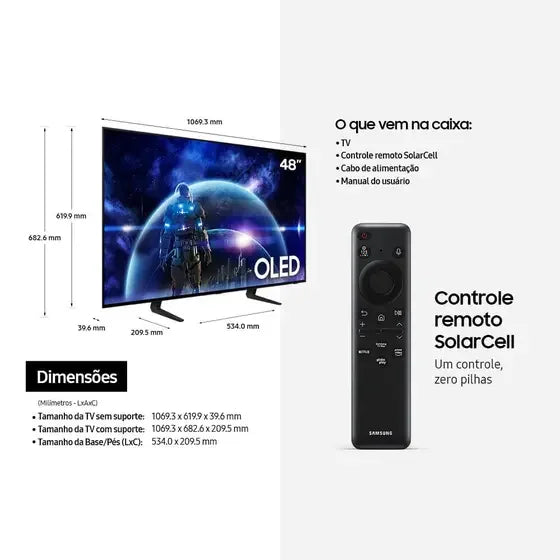 Samsung AI TV 48" OLED 4K